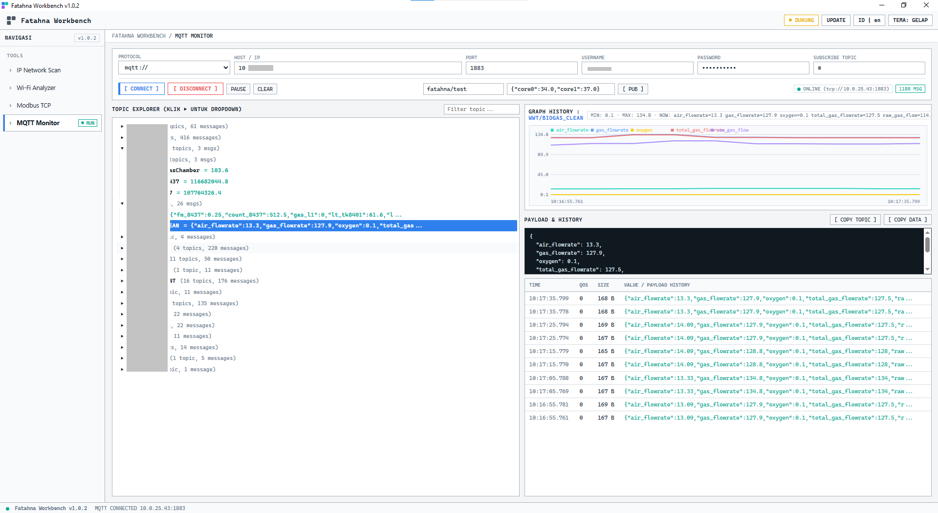 MQTT Broker Monitor